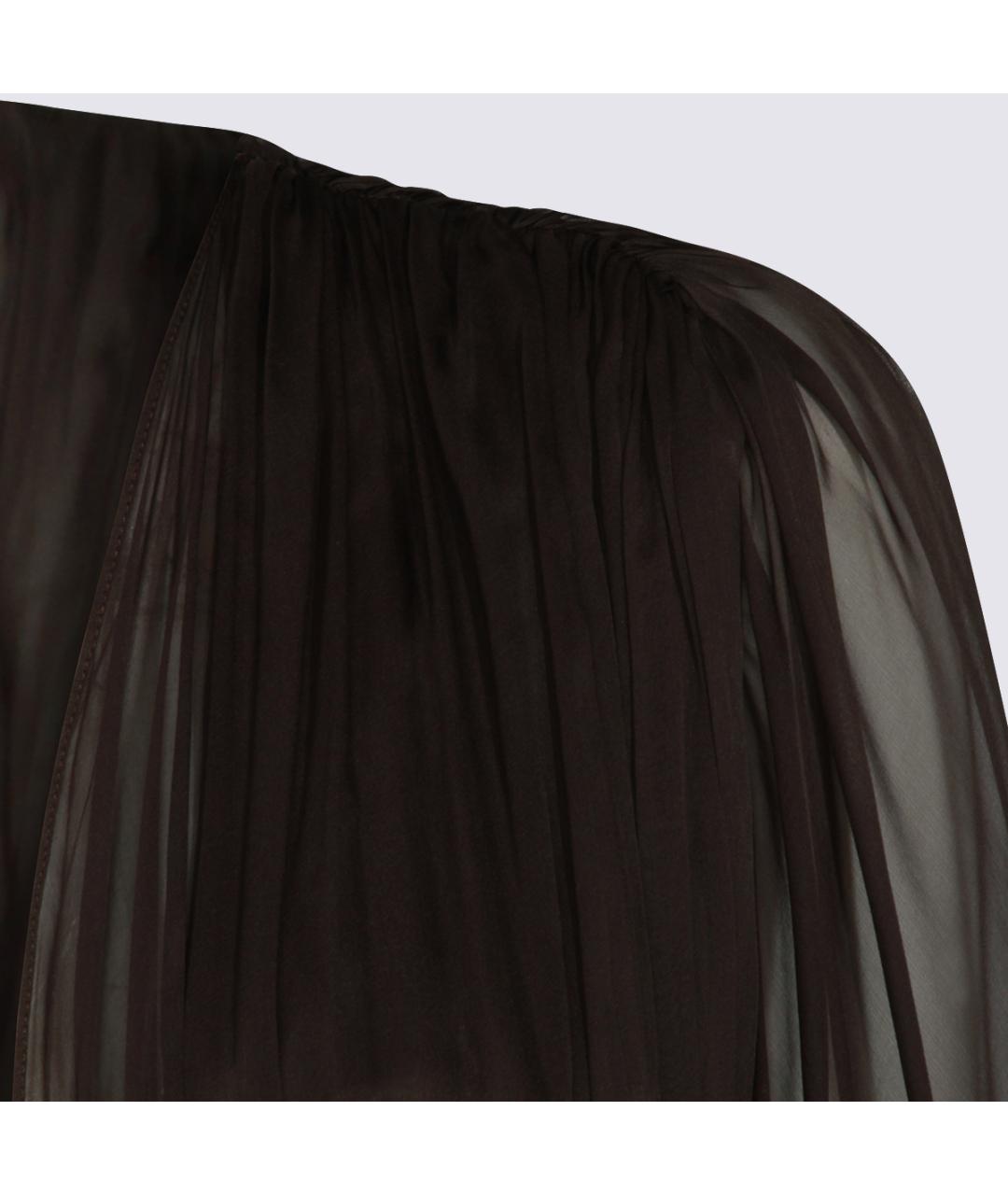 ALBERTA FERRETTI Шелковое вечернее платье, фото 4