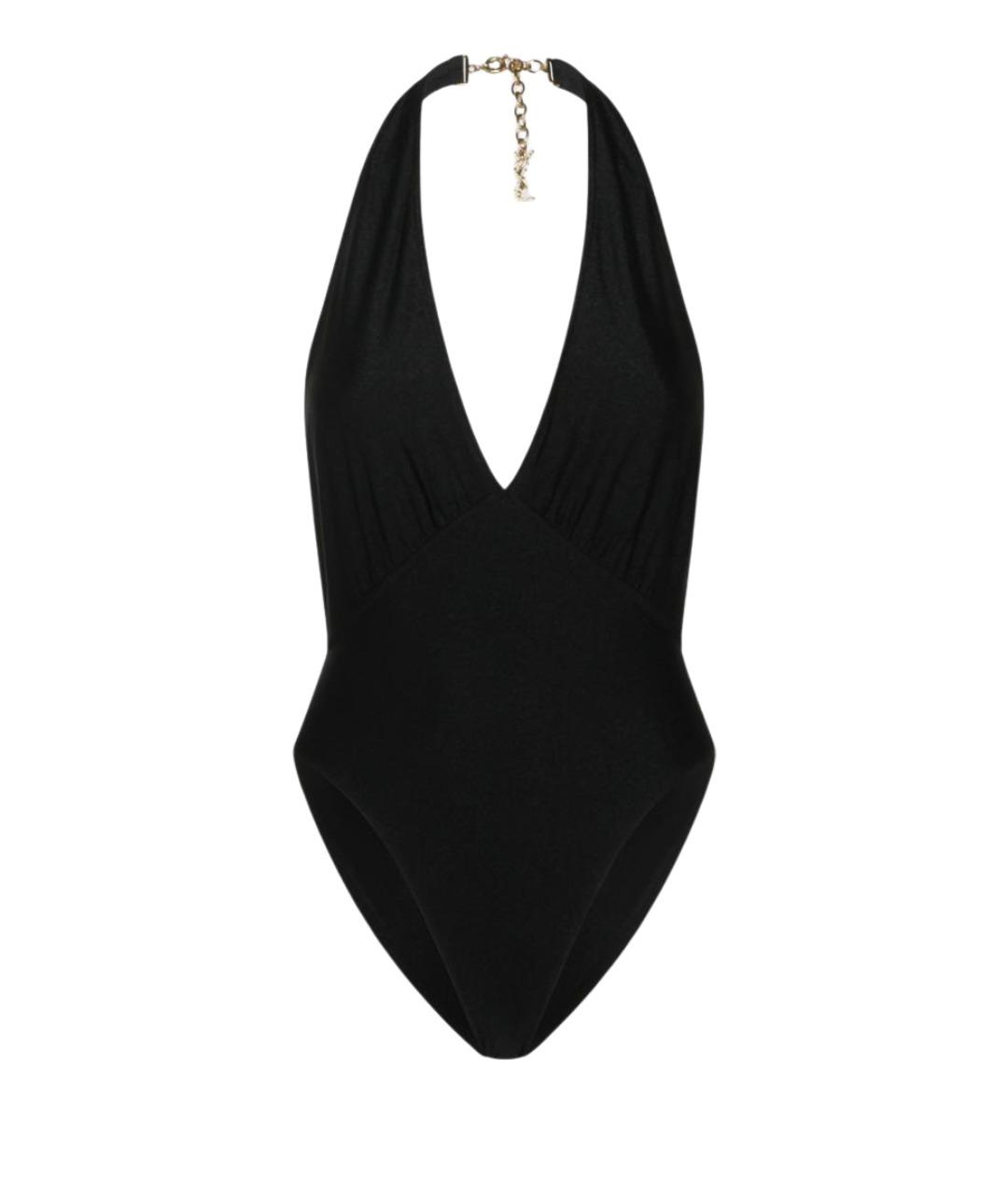 SAINT LAURENT Черный полиамидовый купальник, фото 1