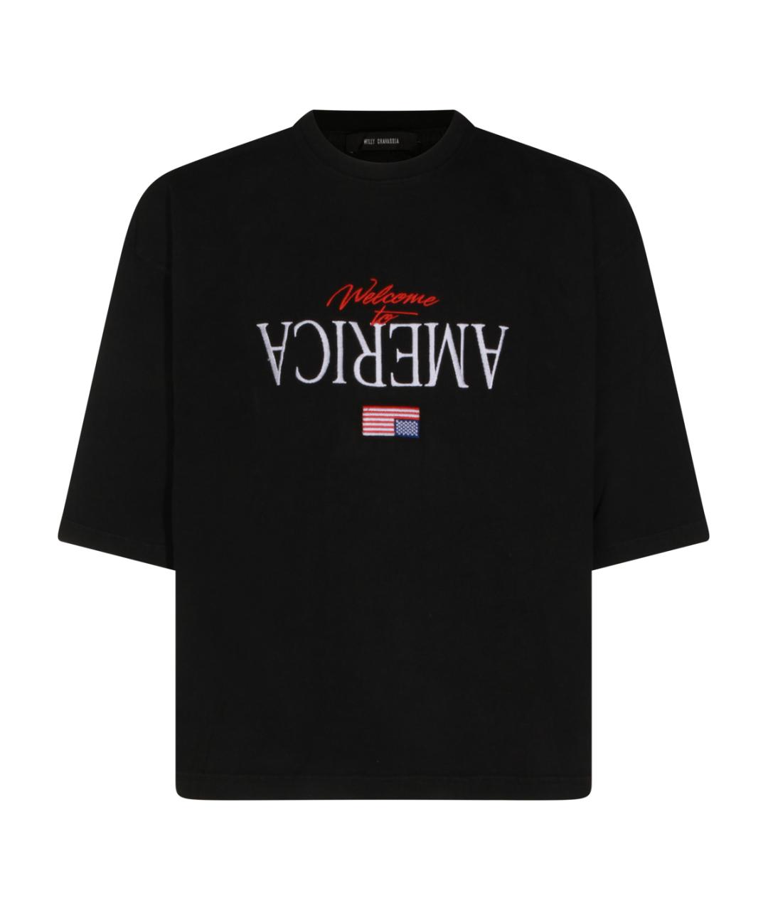 WILLY CHAVARRIA Хлопковая футболка, фото 1