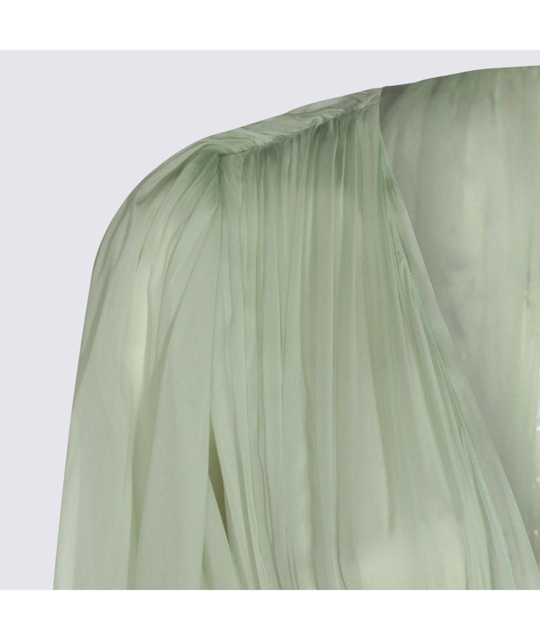 ALBERTA FERRETTI Шелковое повседневное платье, фото 4