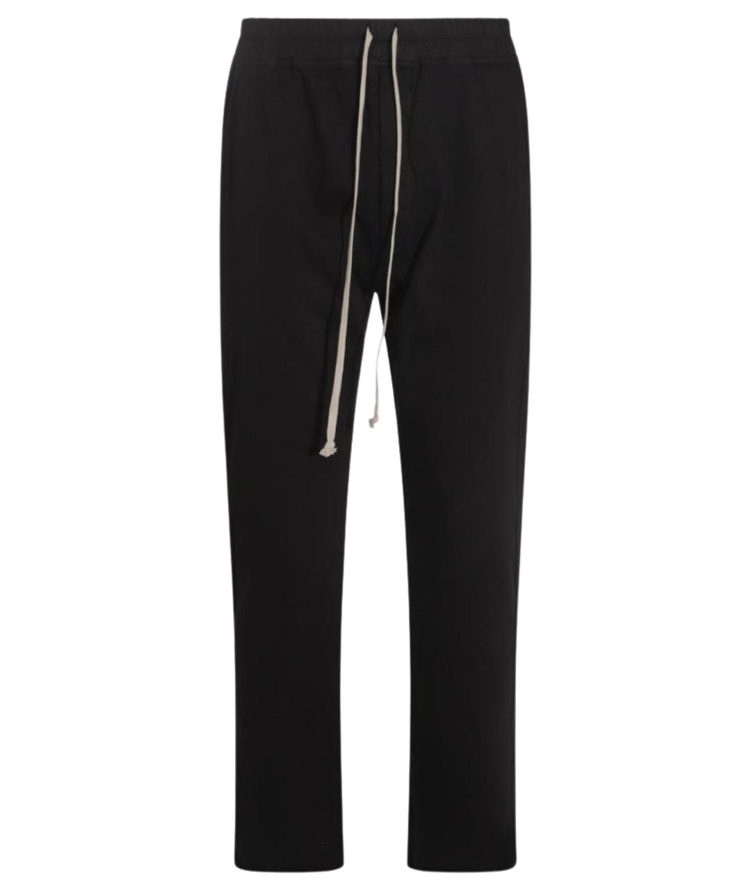 RICK OWENS DRKSHDW Черные хлопковые повседневные брюки, фото 1