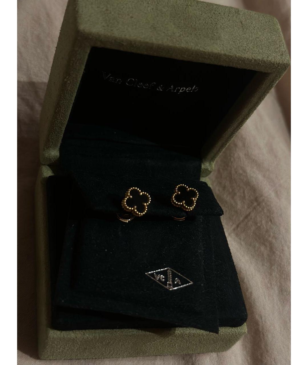 VAN CLEEF & ARPELS Черные серьги, фото 2