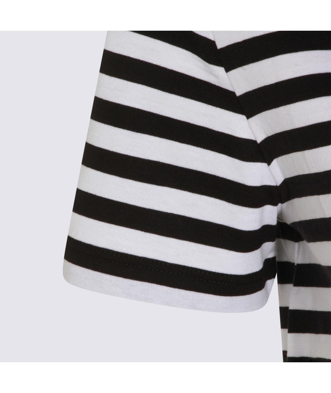 MAX MARA Белая хлопковая футболка, фото 4