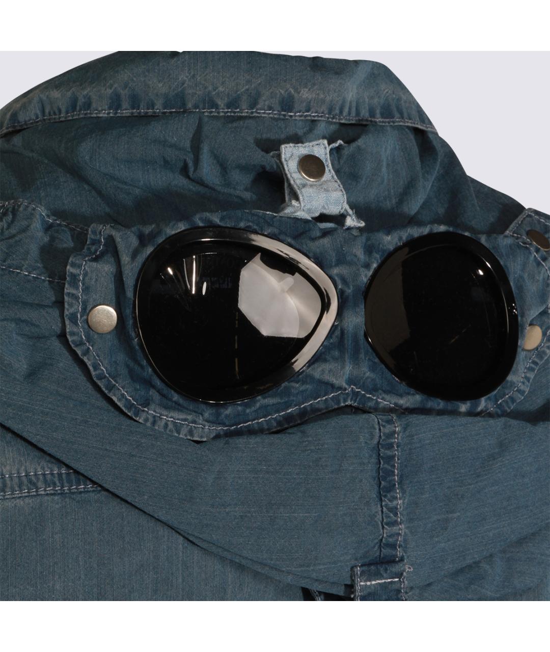 CP COMPANY Синяя хлопковая куртка, фото 5