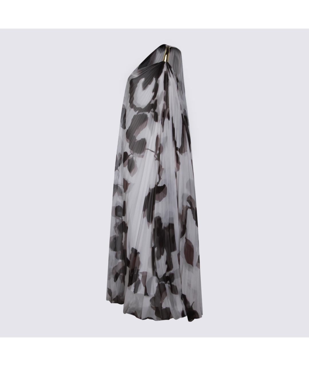 MAX MARA Мульти полиэстеровое коктейльное платье, фото 4