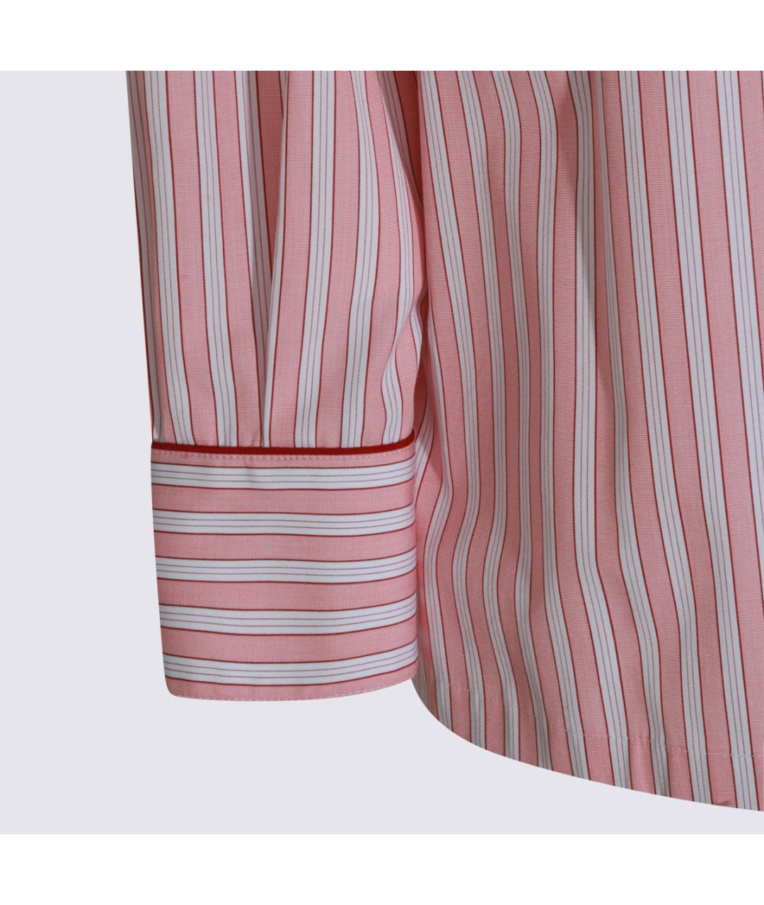 DOLCE&GABBANA Розовая хлопковая рубашка, фото 2