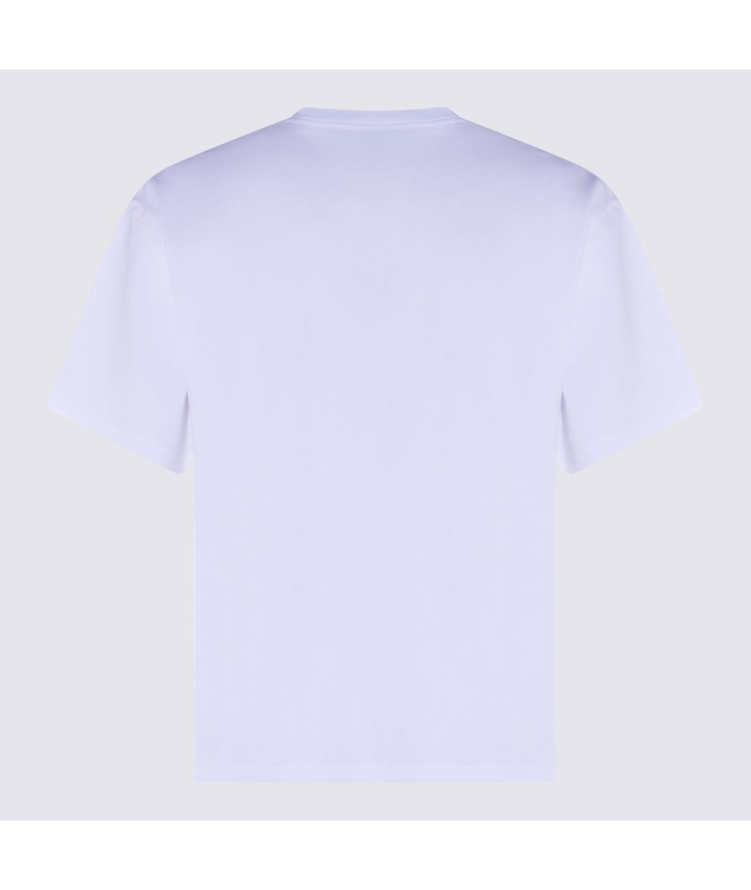 SAINT LAURENT Белая хлопковая футболка, фото 2