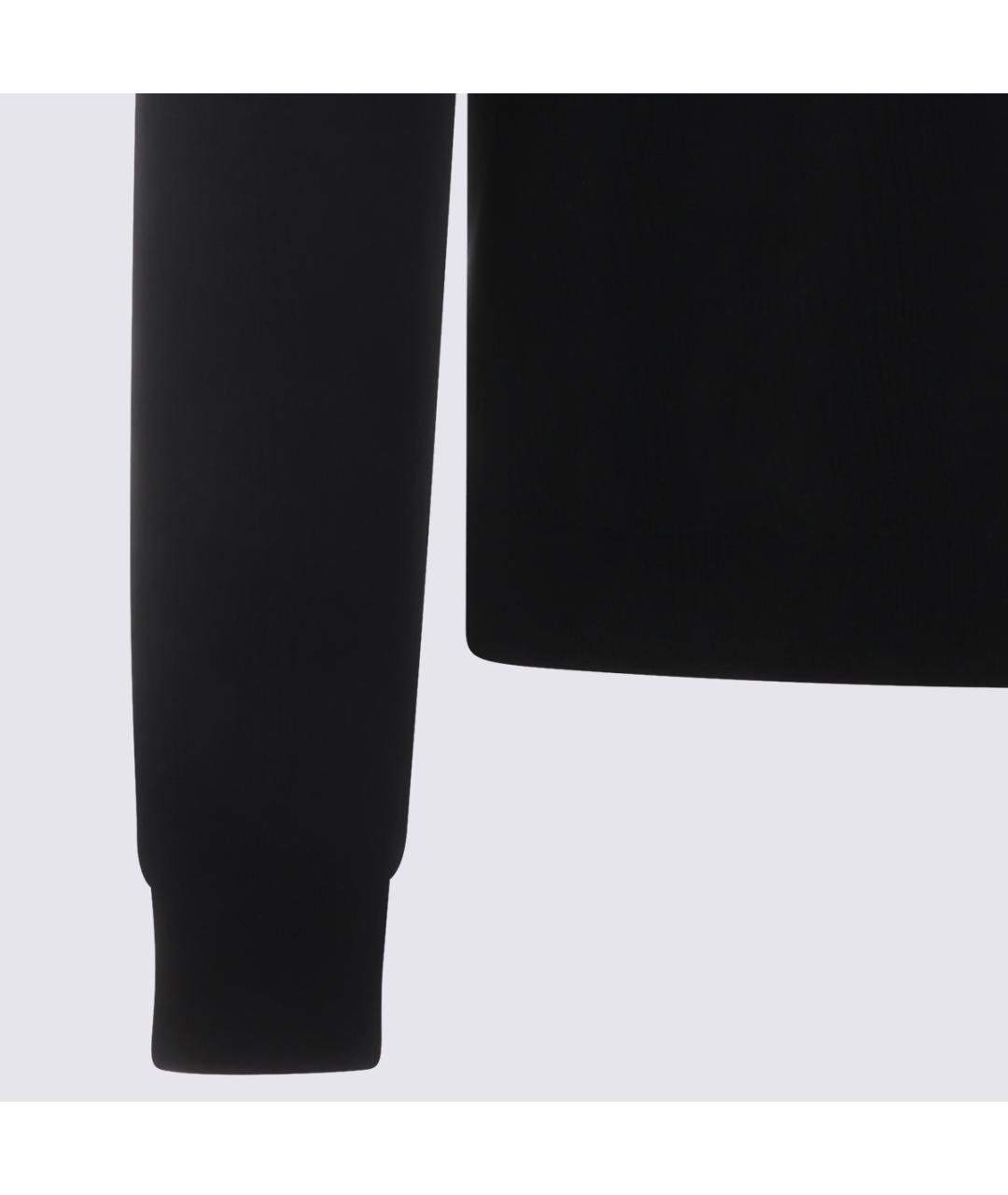 RICK OWENS Черный шерстяной джемпер / свитер, фото 3