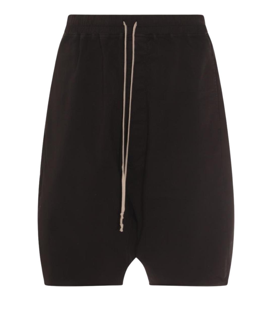 RICK OWENS DRKSHDW Черные хлопковые шорты, фото 1