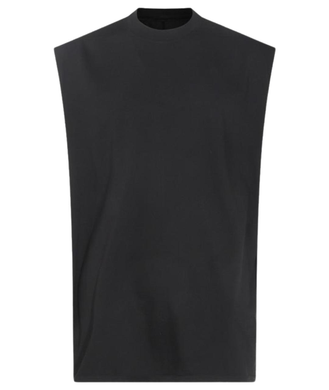 RICK OWENS DRKSHDW Черная хлопковая майка, фото 1