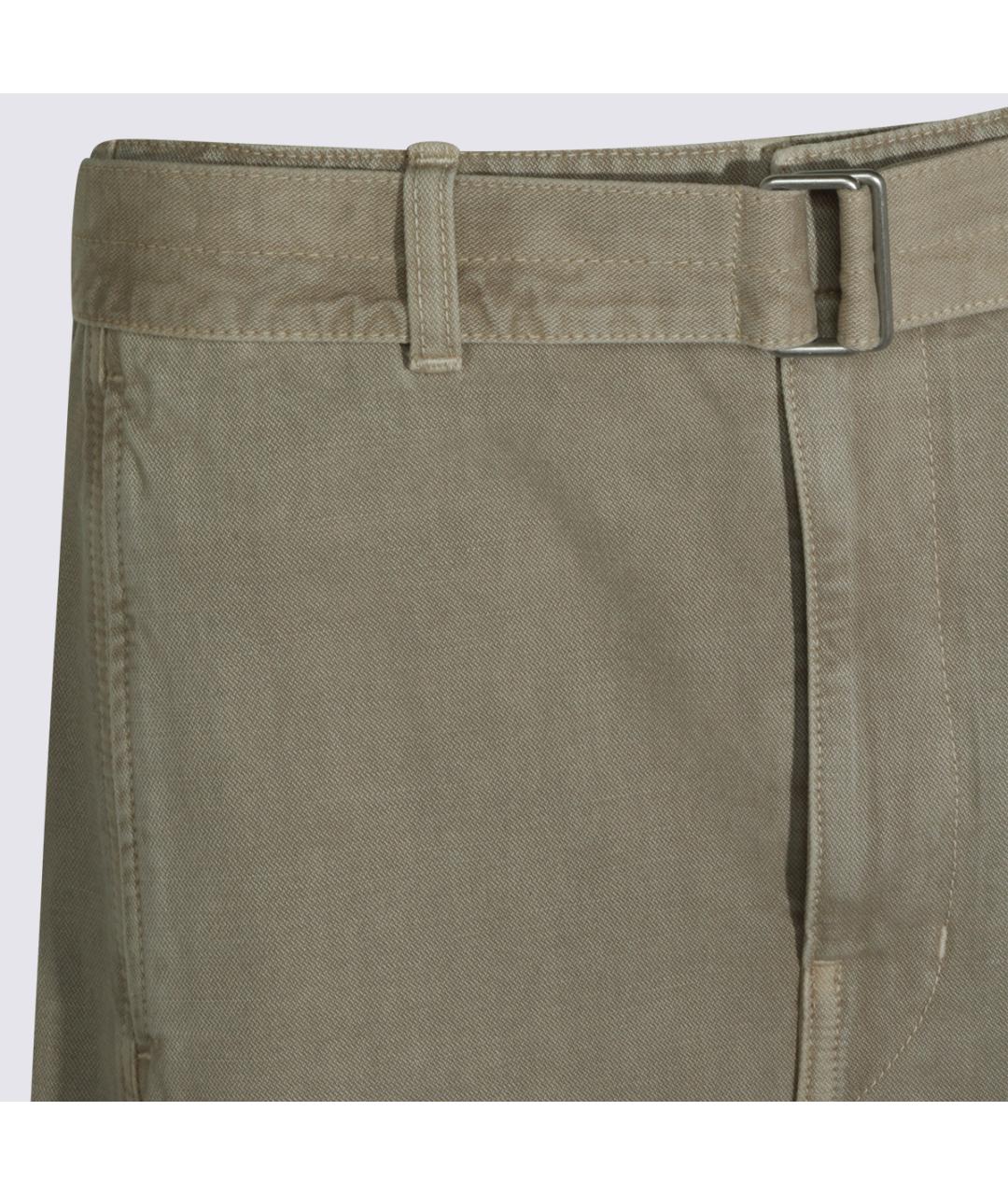 LEMAIRE Серые хлопковые прямые джинсы, фото 3