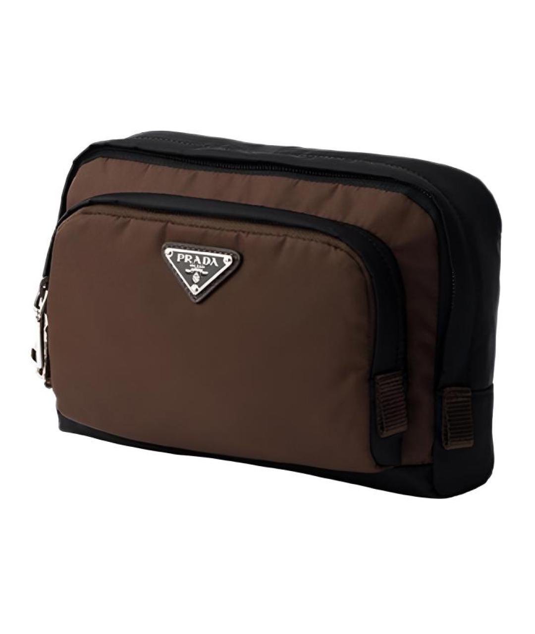 PRADA Коричневая папка для документов, фото 2