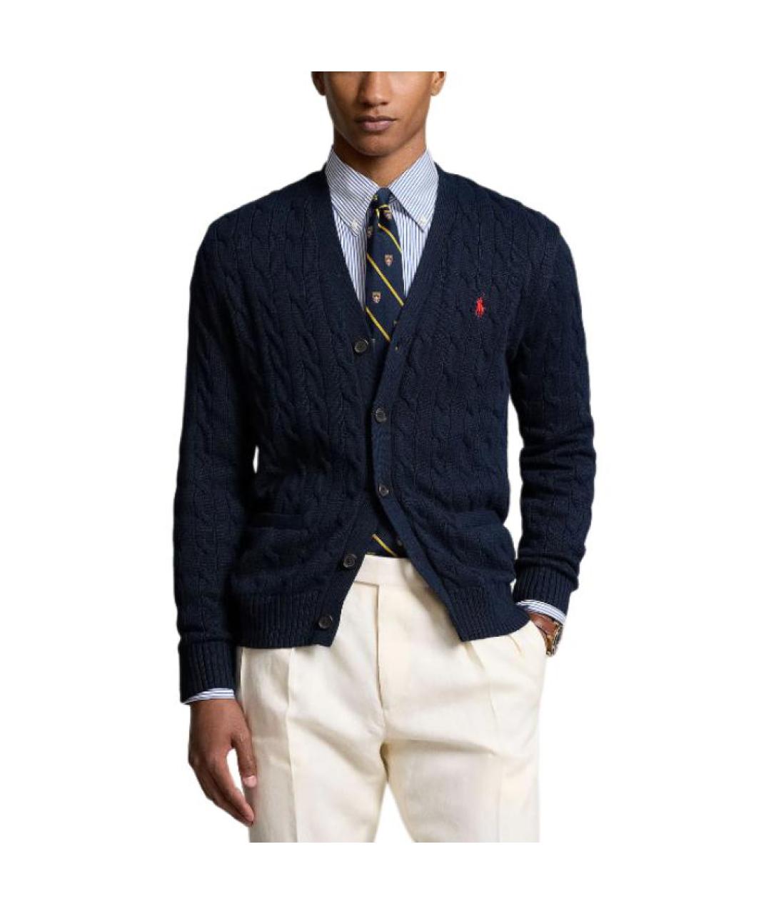 POLO RALPH LAUREN Синий кардиган, фото 3