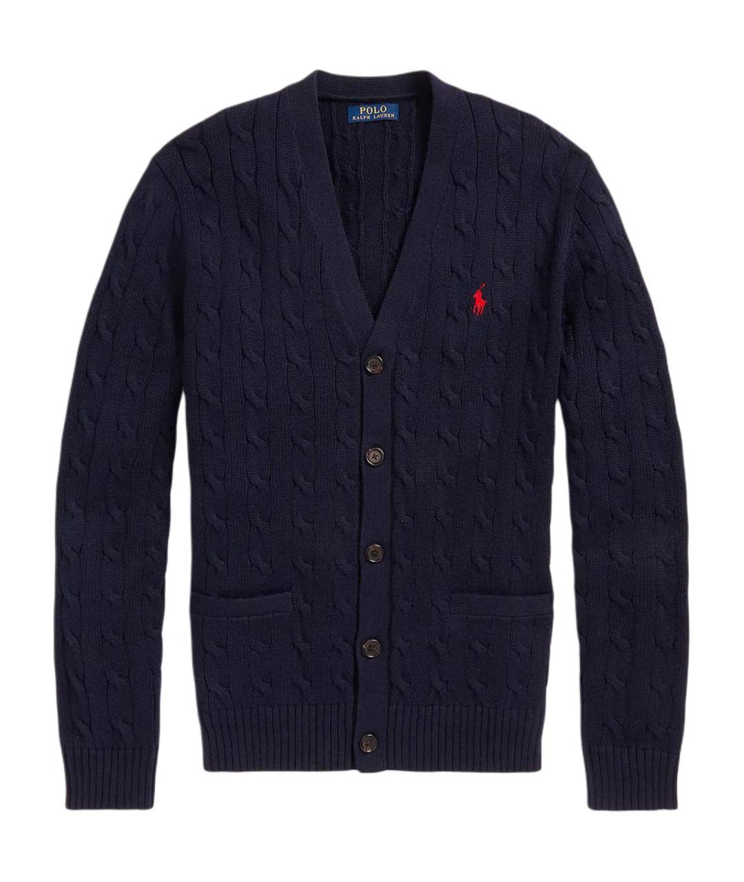 POLO RALPH LAUREN Синий кардиган, фото 1