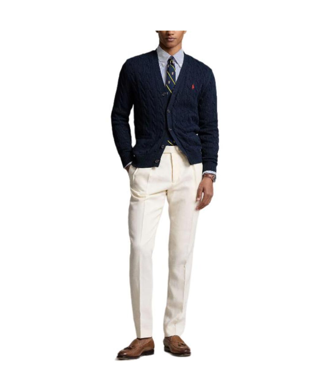 POLO RALPH LAUREN Синий кардиган, фото 2