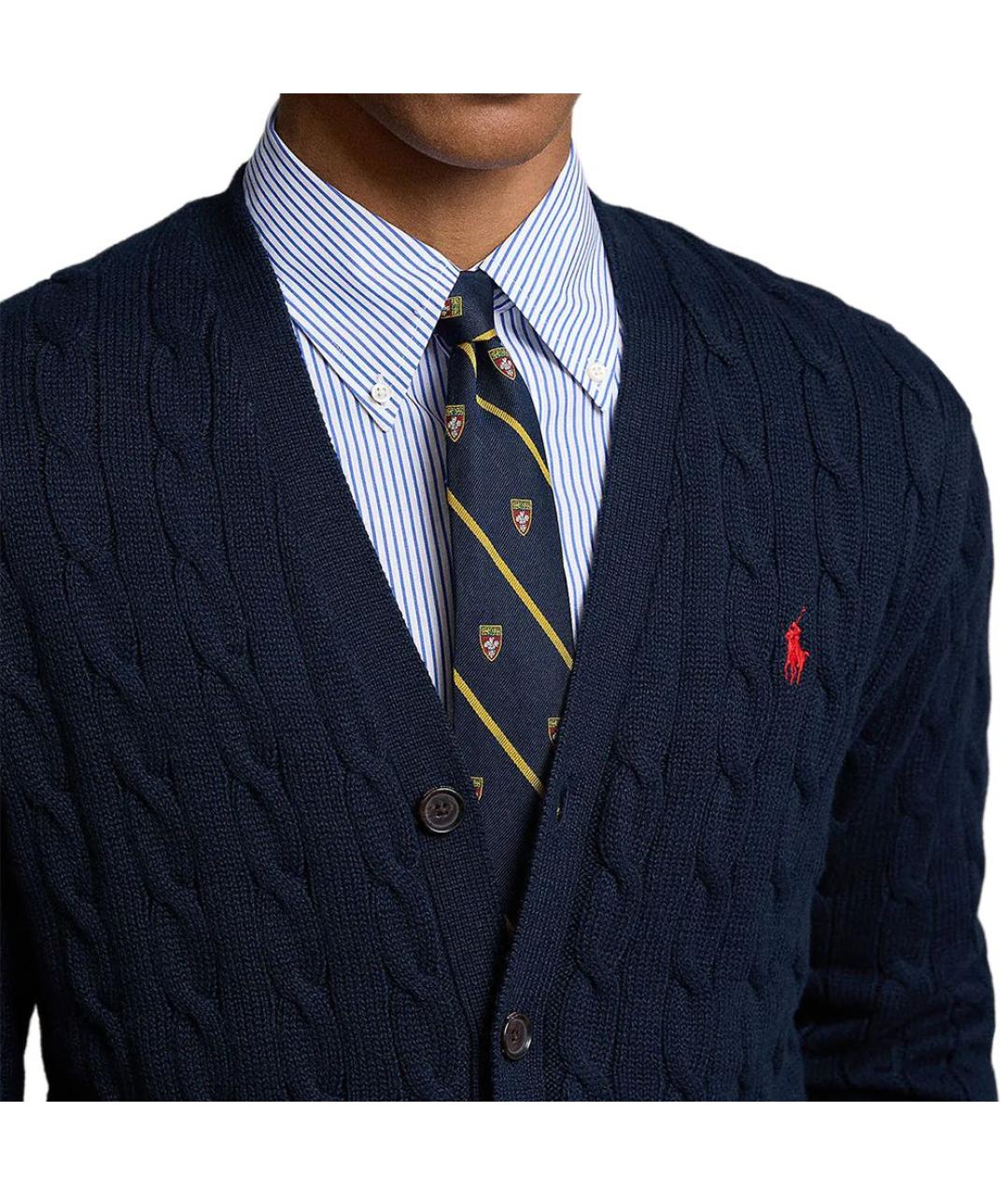 POLO RALPH LAUREN Синий кардиган, фото 5