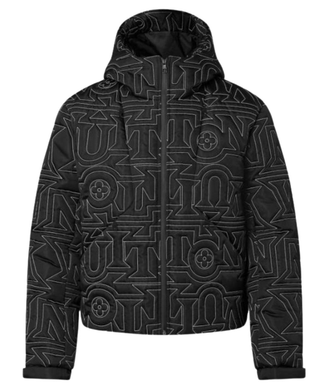 LOUIS VUITTON Черный пуховик, фото 1