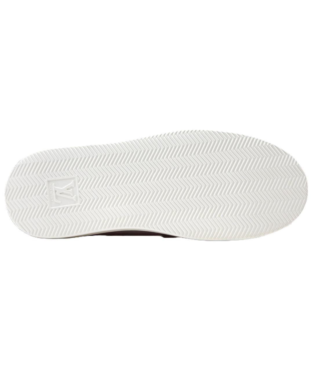 LOUIS VUITTON Коричневые слипоны, фото 5