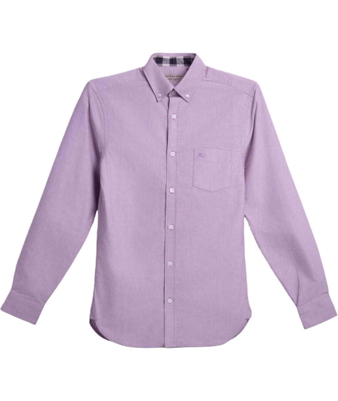 BURBERRY Фиолетовая классическая рубашка, фото 1