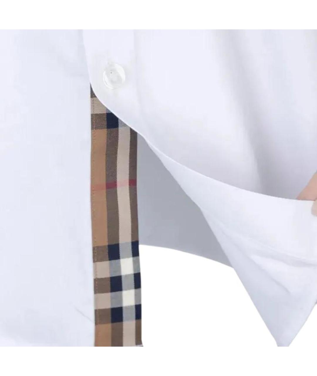 BURBERRY Белая классическая рубашка, фото 3