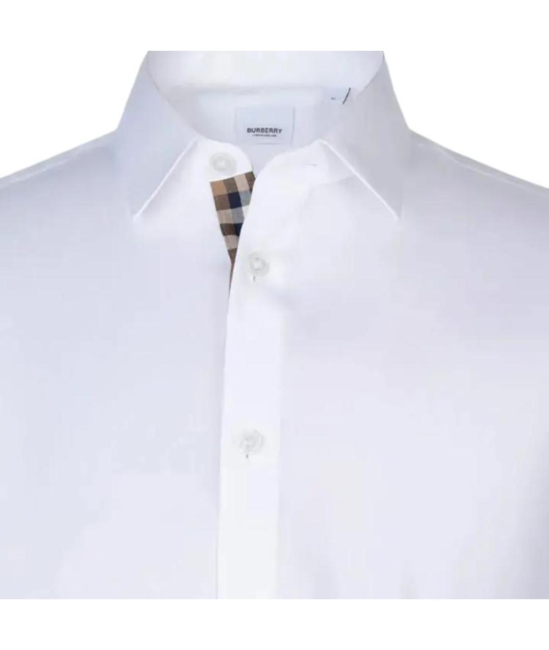 BURBERRY Белая классическая рубашка, фото 5