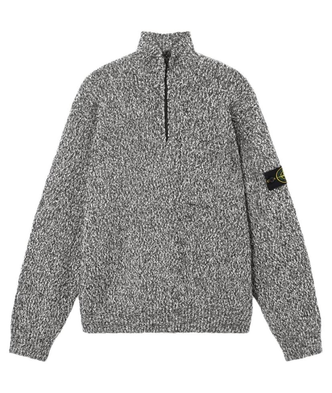 STONE ISLAND Черный джемпер / свитер, фото 1