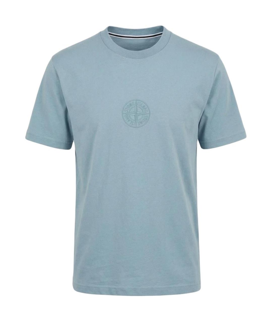 STONE ISLAND Серая футболка, фото 1