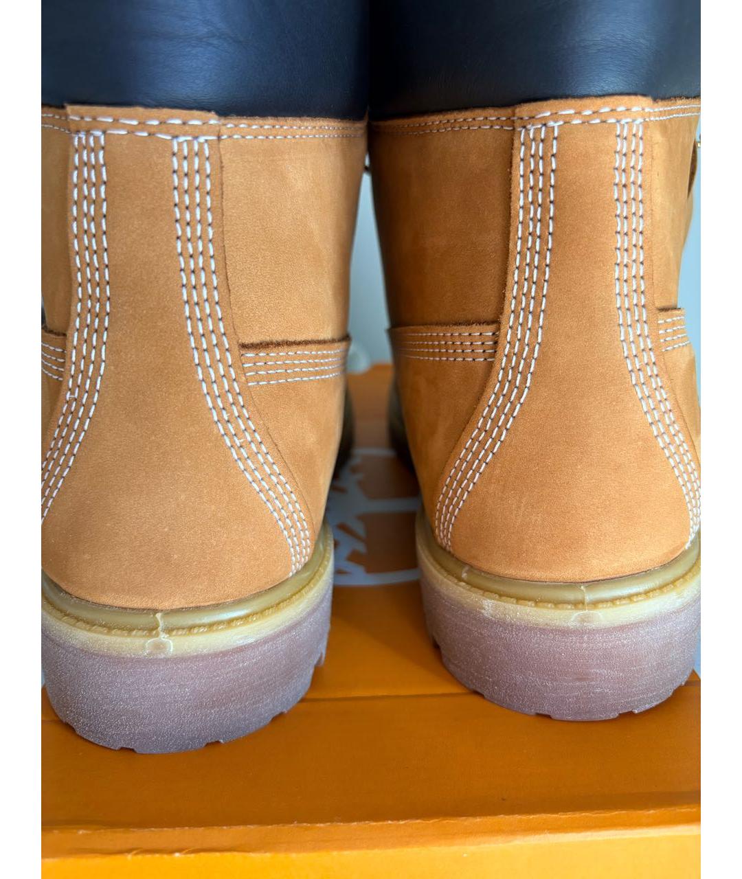 TIMBERLAND Горчичные высокие ботинки, фото 4