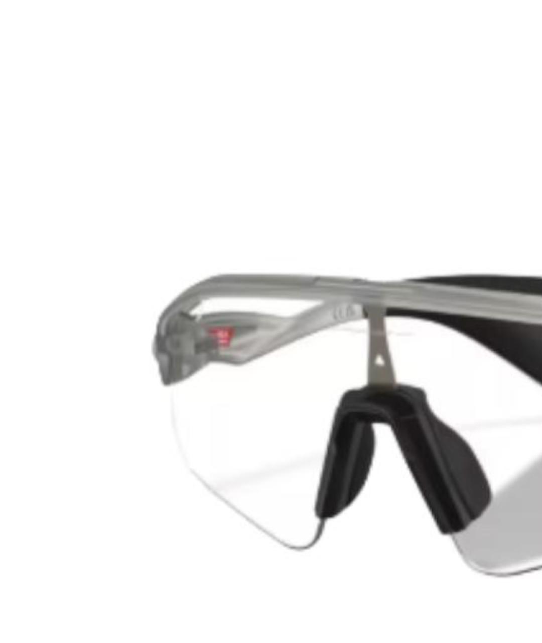 OAKLEY Серые пластиковые солнцезащитные очки, фото 2