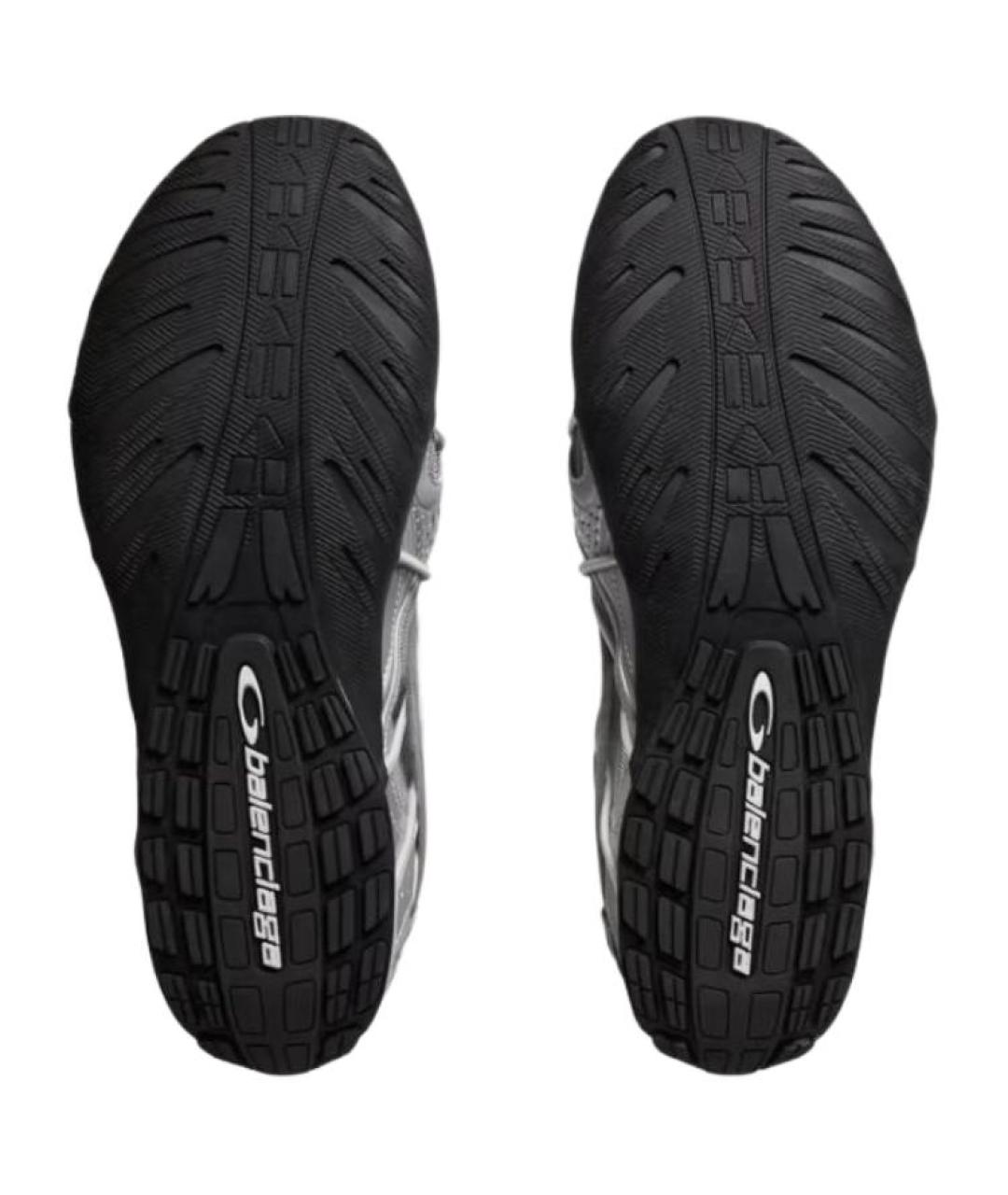 BALENCIAGA Серые кроссовки, фото 4