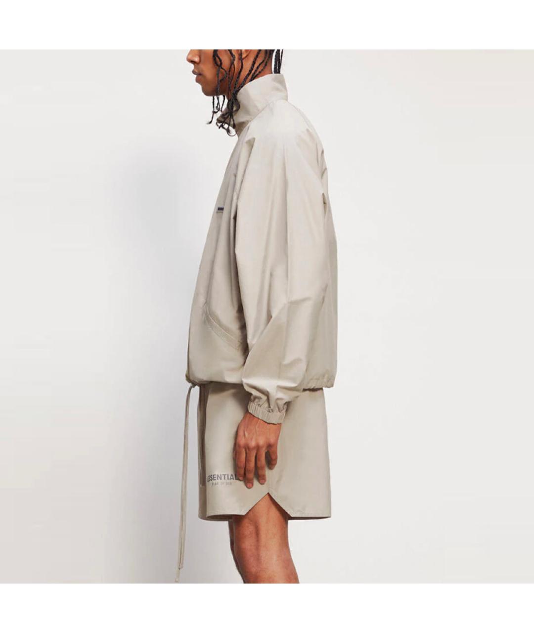 FEAR OF GOD ESSENTIALS Бежевая куртка, фото 3