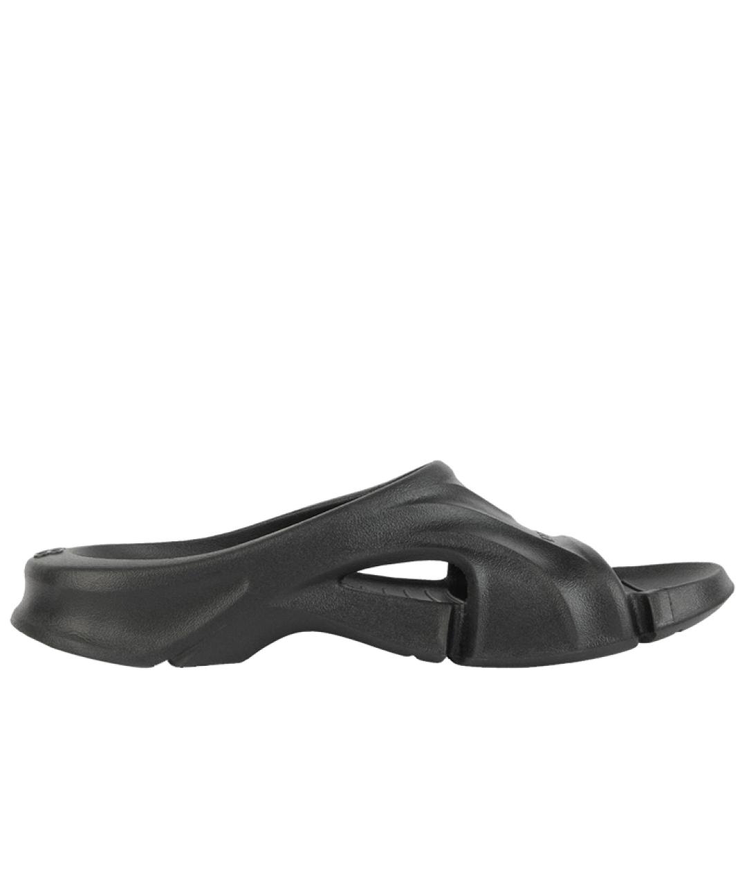 BALENCIAGA Черные шлепанцы, фото 1