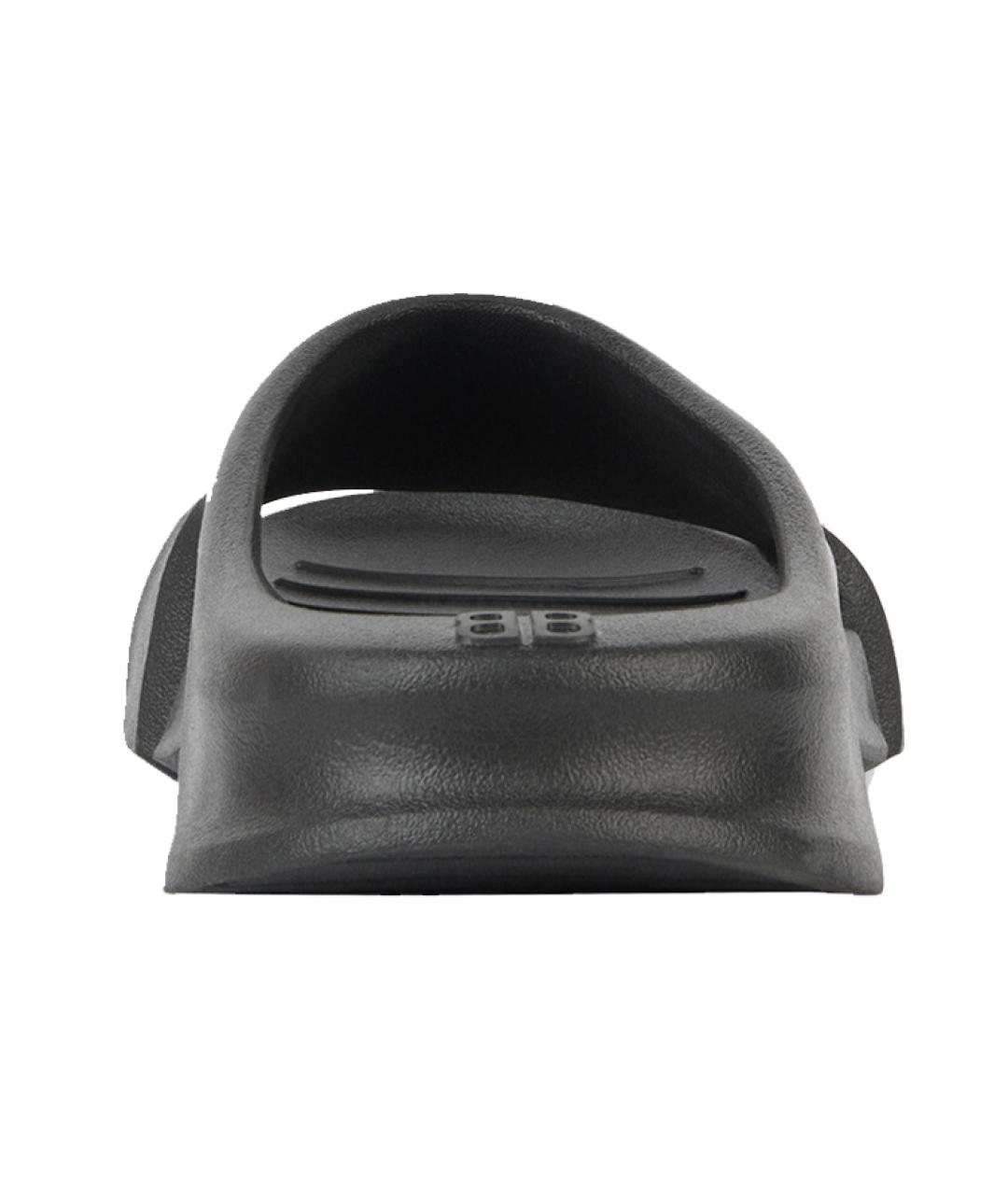 BALENCIAGA Черные шлепанцы, фото 5