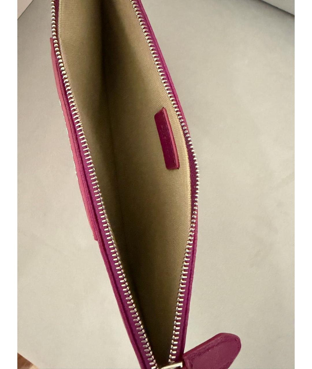 GIVENCHY Фуксия кожаная пляжная сумка, фото 3