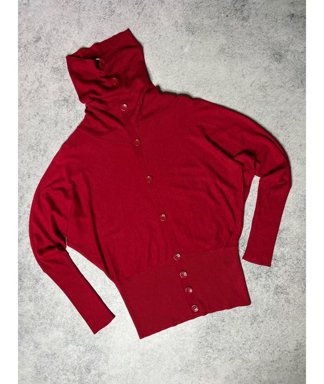 ALEXANDER MCQUEEN Красная водолазка, фото 8