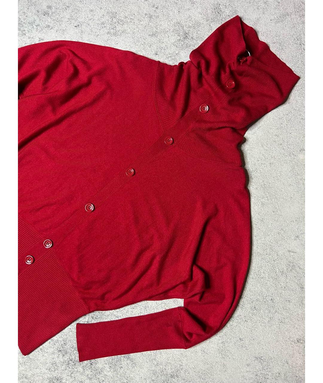 ALEXANDER MCQUEEN Красная водолазка, фото 4