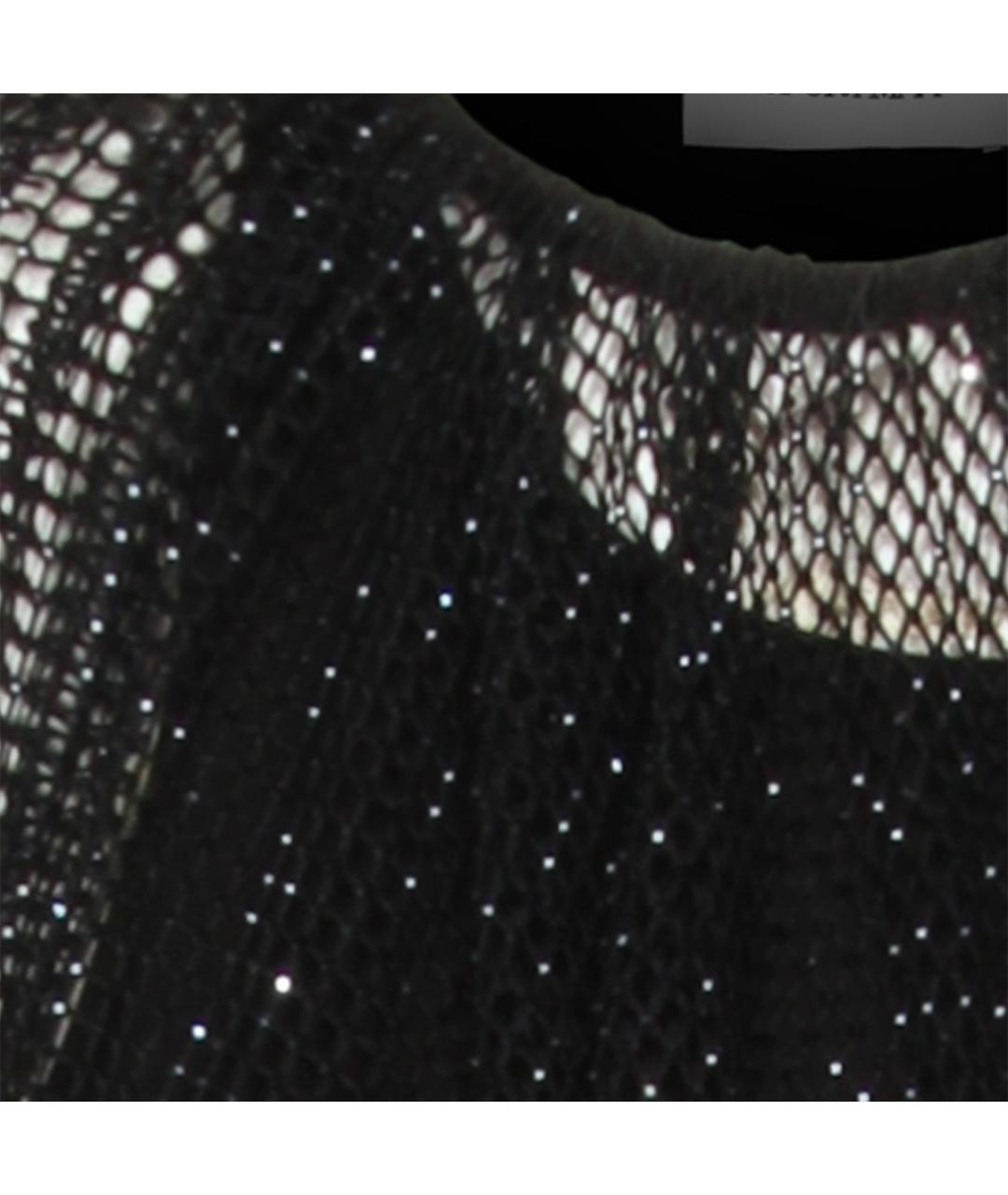 SPORTMAX Черное полиэстеровое коктейльное платье, фото 3