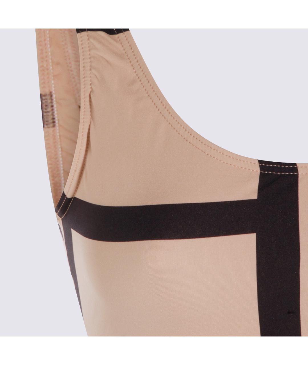 TOTEME Бежевый полиамидовый купальник, фото 3