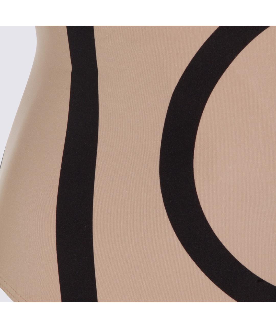 TOTEME Бежевый полиамидовый купальник, фото 4