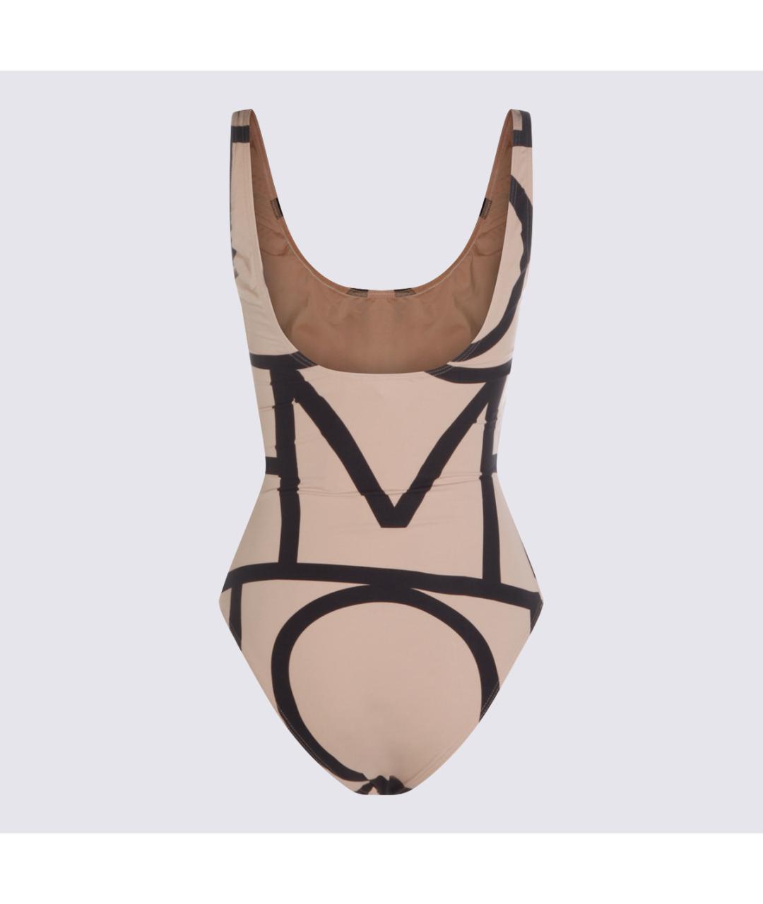 TOTEME Бежевый полиамидовый купальник, фото 2