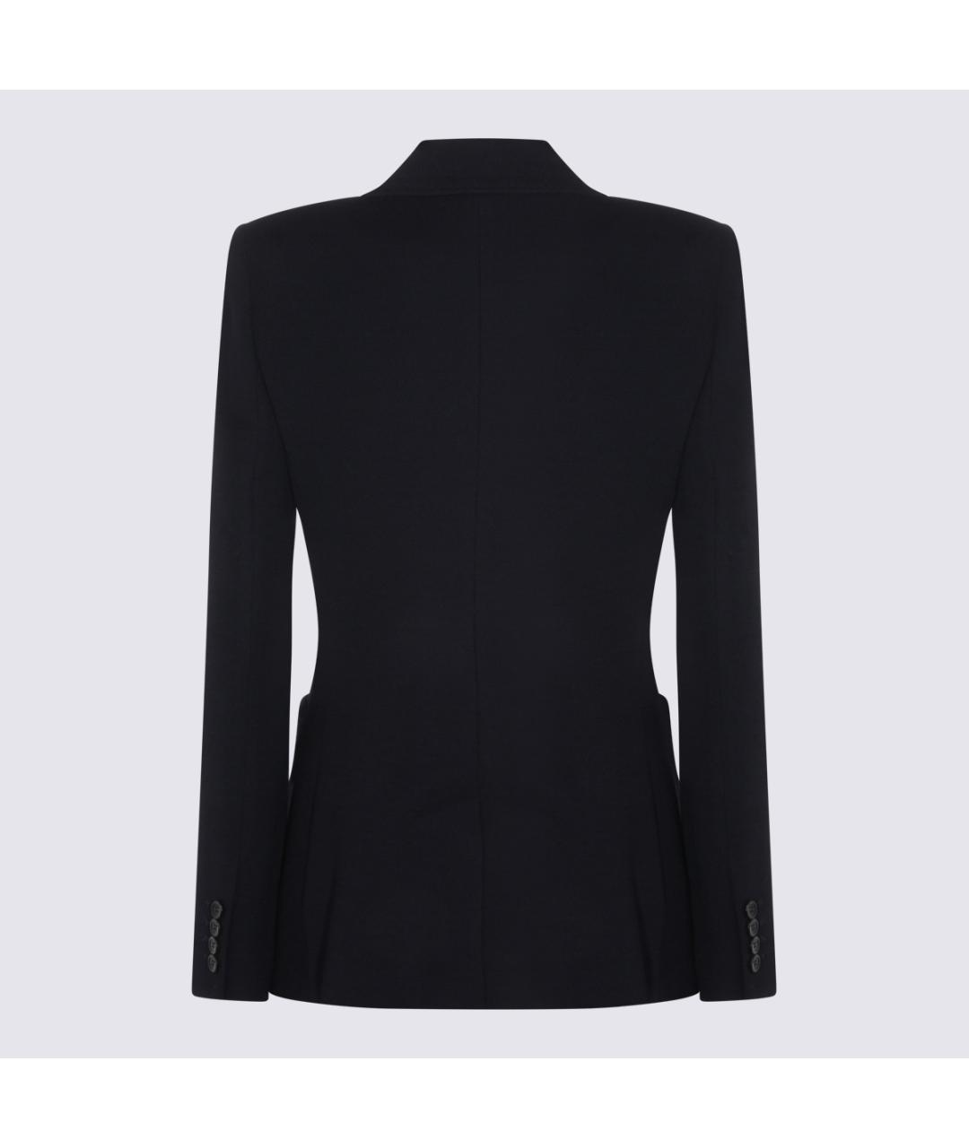 MAX MARA Темно-синий кашемировый жакет/пиджак, фото 2