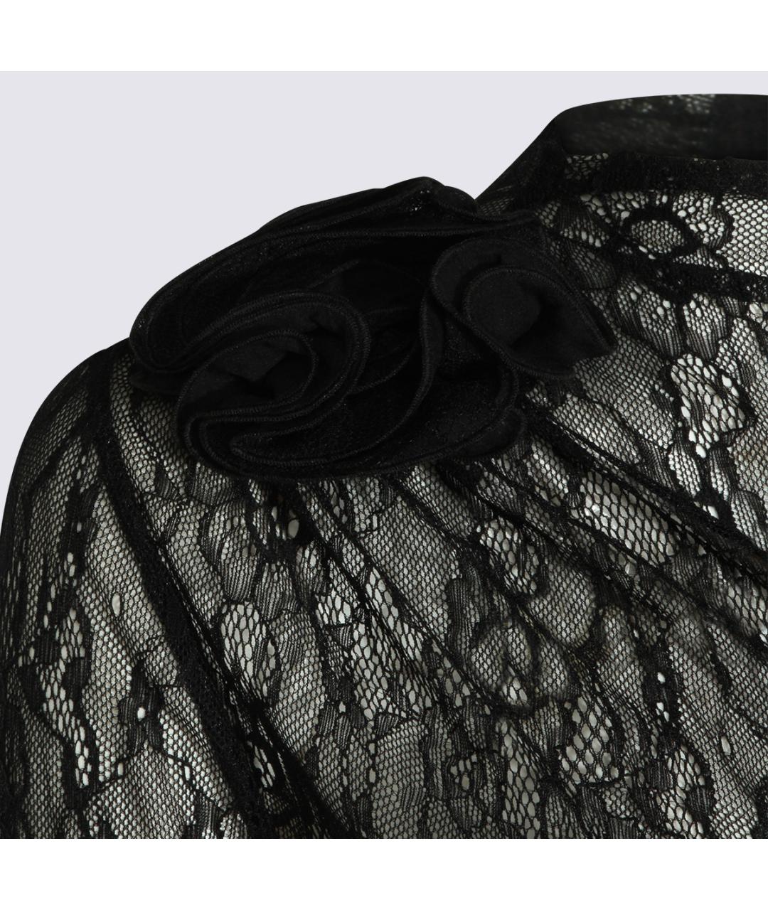 NISSA Черное полиамидовое боди, фото 3