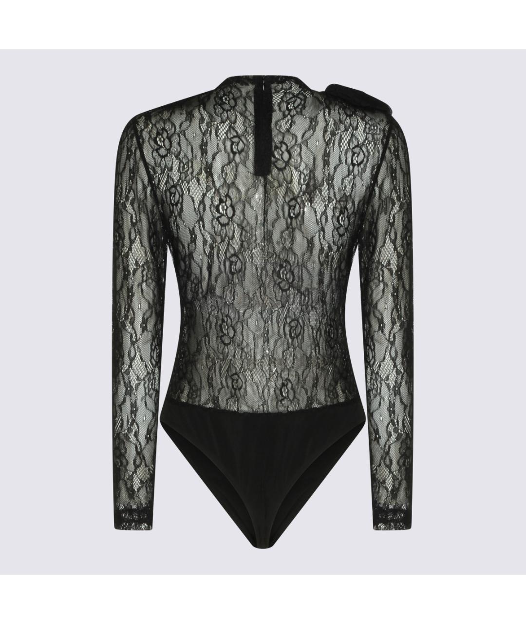 NISSA Черное полиамидовое боди, фото 2