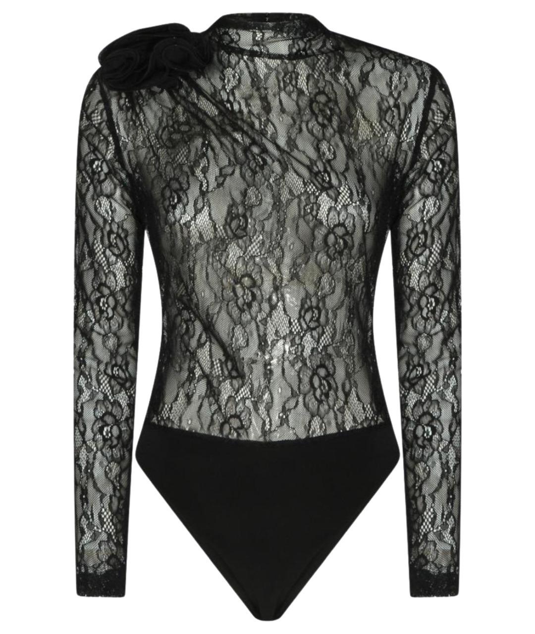 NISSA Черное полиамидовое боди, фото 1