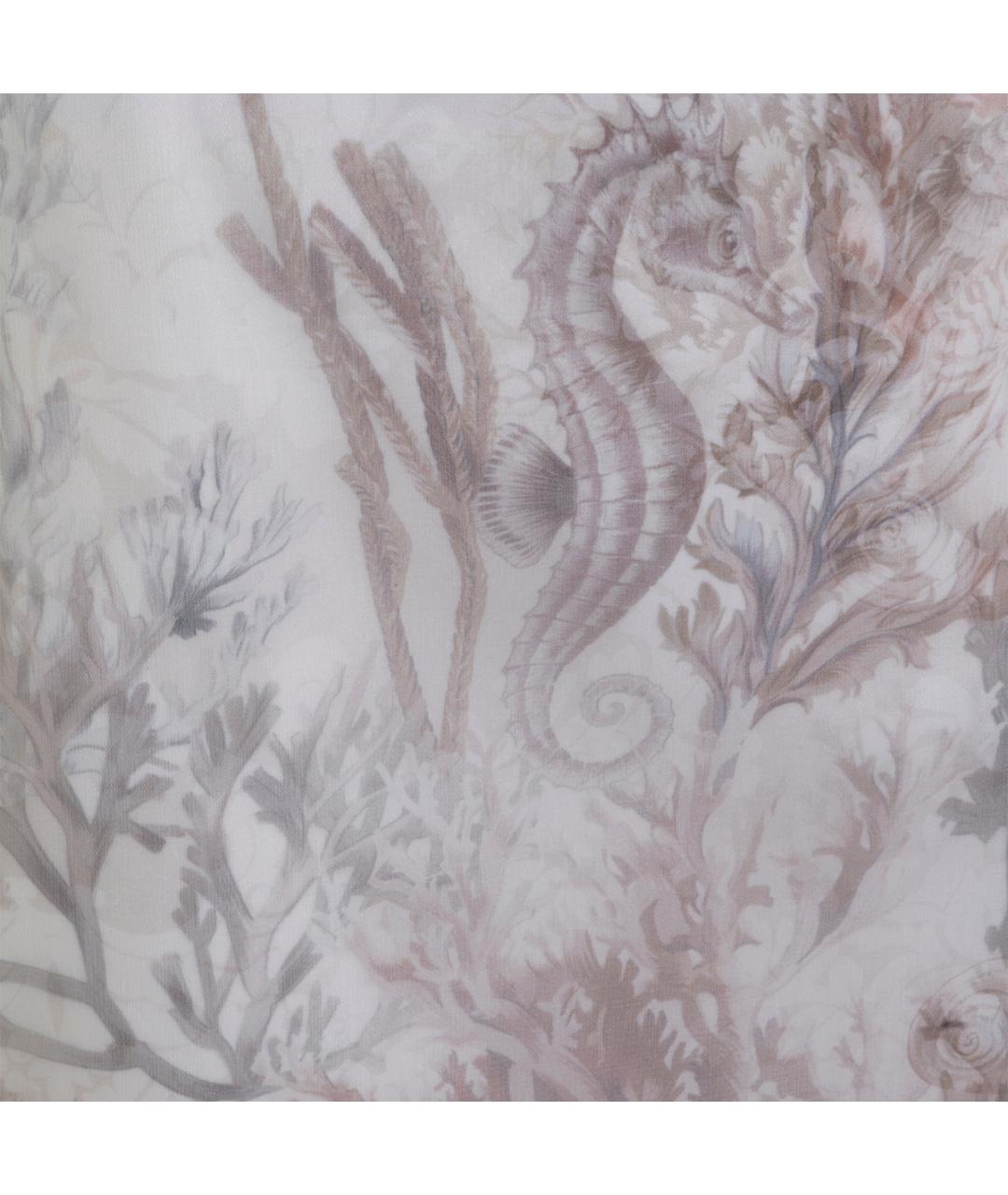 MAX MARA Мульти шелковая юбка миди, фото 3