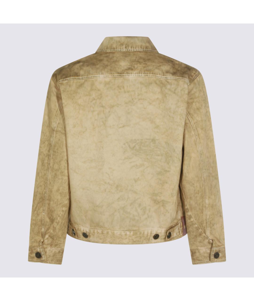 VIVIENNE WESTWOOD Зеленая хлопковая куртка, фото 3