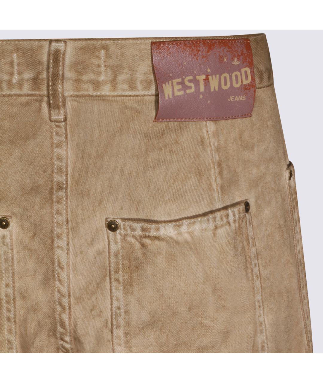 VIVIENNE WESTWOOD Хлопковые повседневные брюки, фото 4