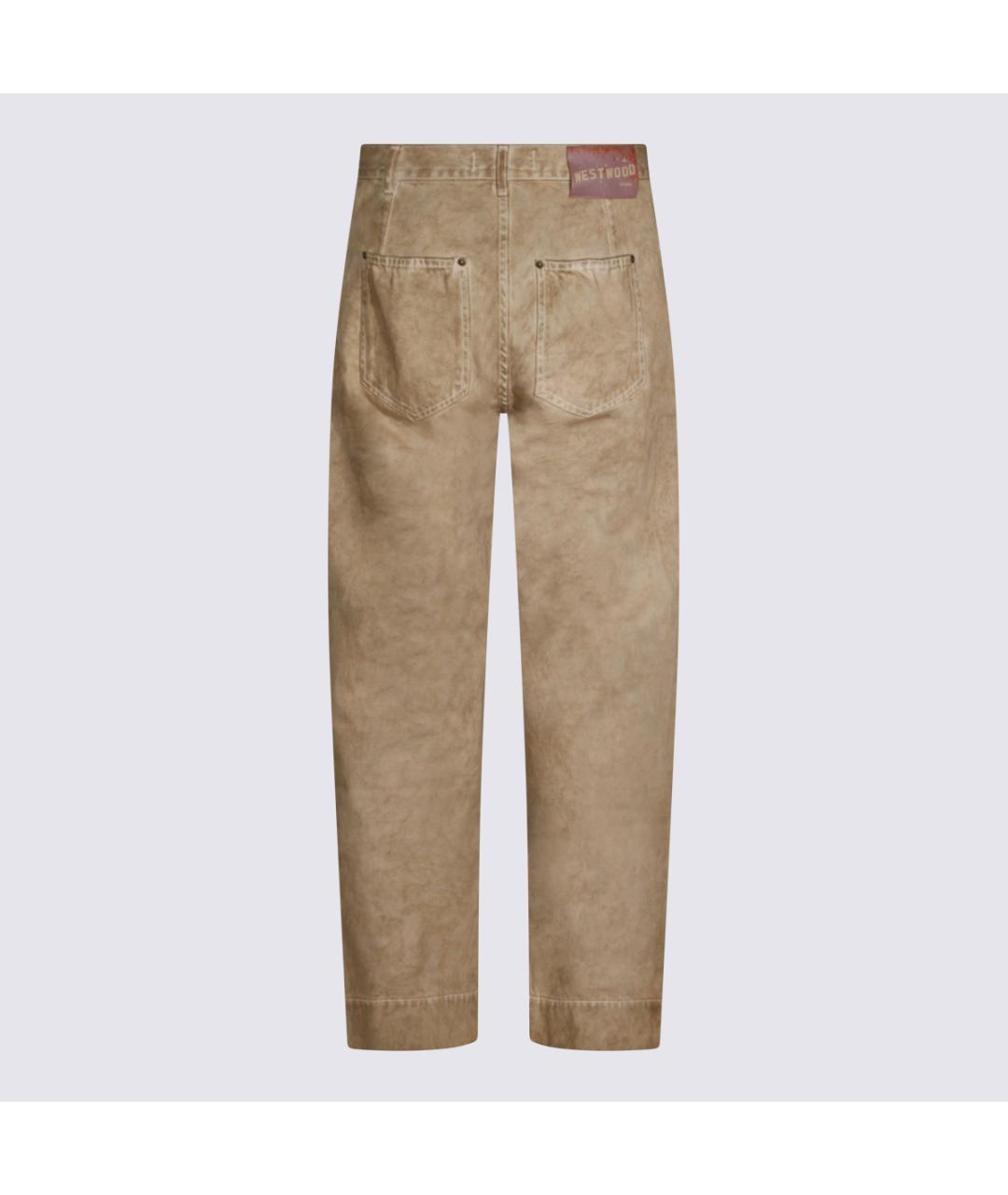 VIVIENNE WESTWOOD Хлопковые повседневные брюки, фото 2