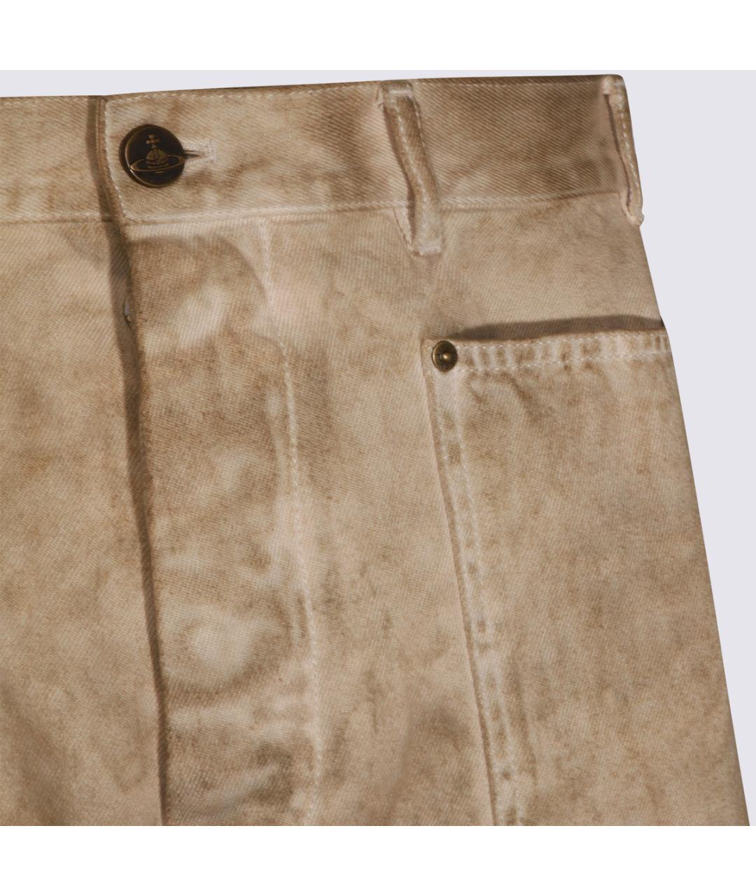 VIVIENNE WESTWOOD Хлопковые повседневные брюки, фото 3