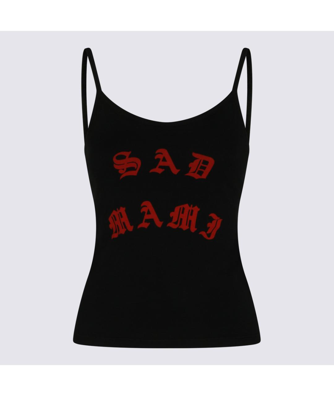 WILLY CHAVARRIA Черная майка, фото 4